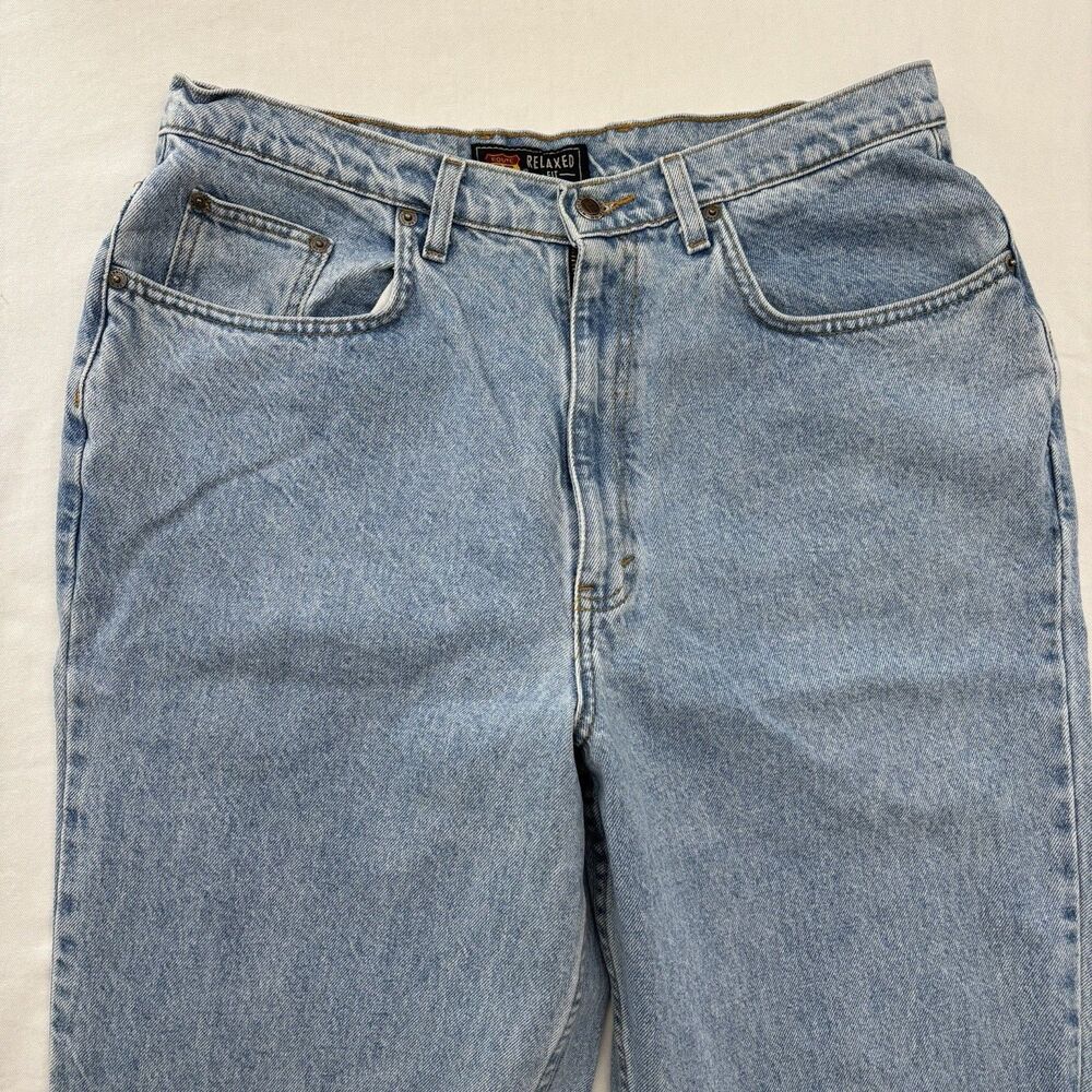 Vintage Route 66 Relaxed Fit Light Wash Mom Jeans Women's Size 18W High Rise - Picture 11 of 11